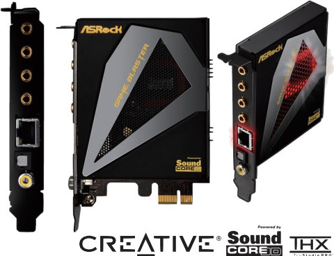 ASRock Game Blaster Sound Card